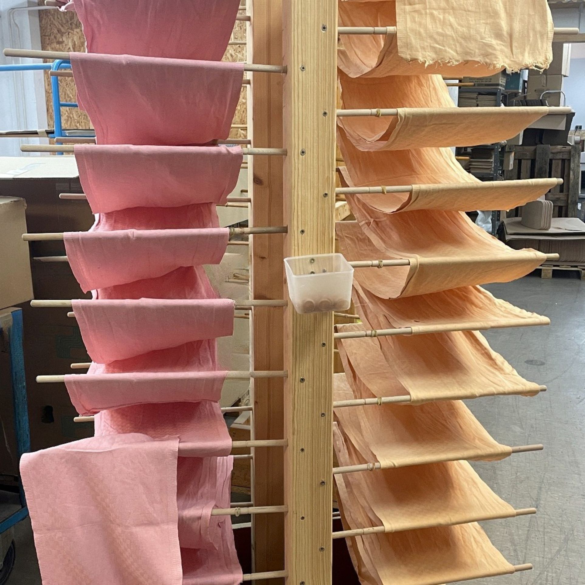 natural dying colors