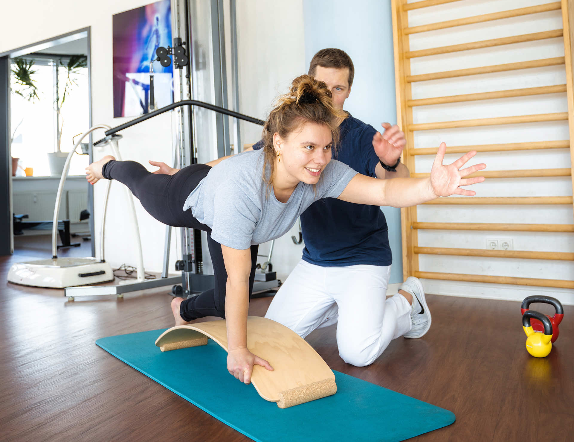 Balance board occupational online therapy