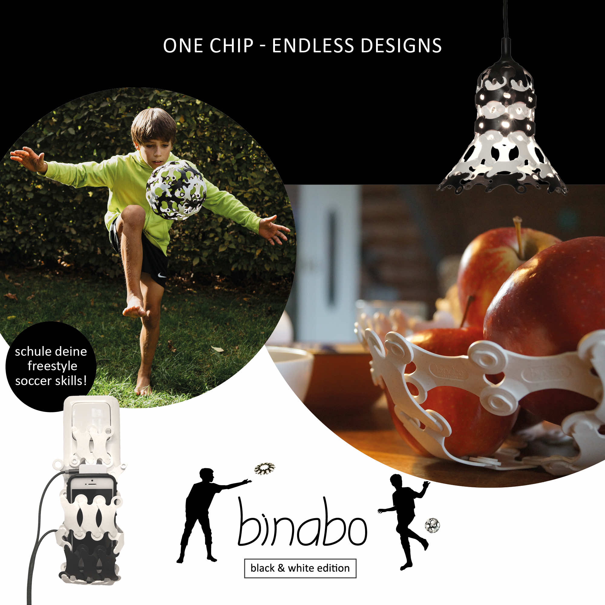 TicToys Binabo Black and White design TicToys Binabo Black and White design