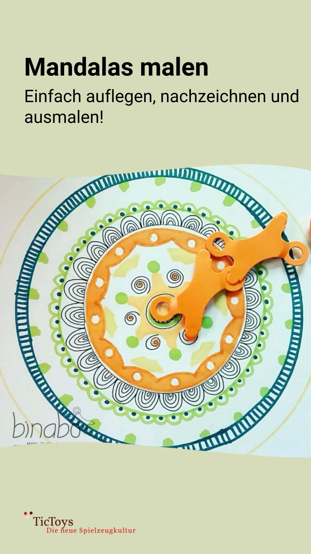 Mandalas malen mit Binabo